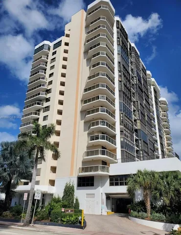 a view of a city with tall buildings