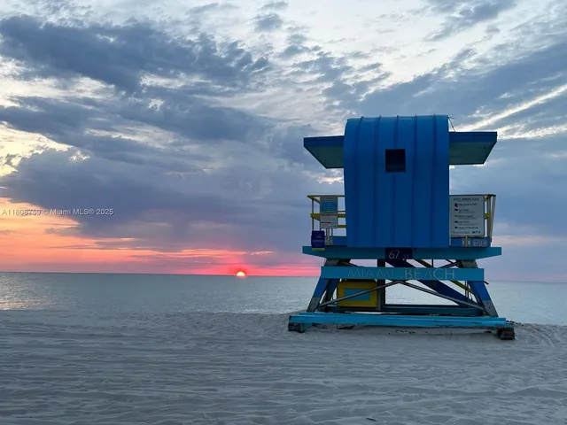 a view of a lake with a mountain