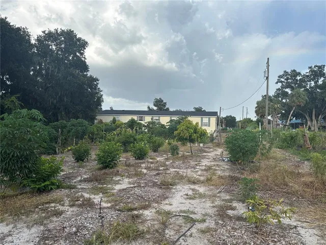 a view of outdoor space with trees