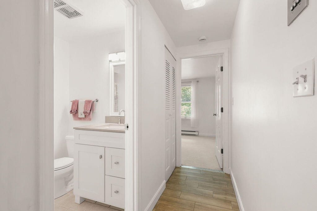 17 Highview Drive, Unit 17 Sandwich, MA 02563 - Photo 14 of 32 a bathroom with a granite countertop sink