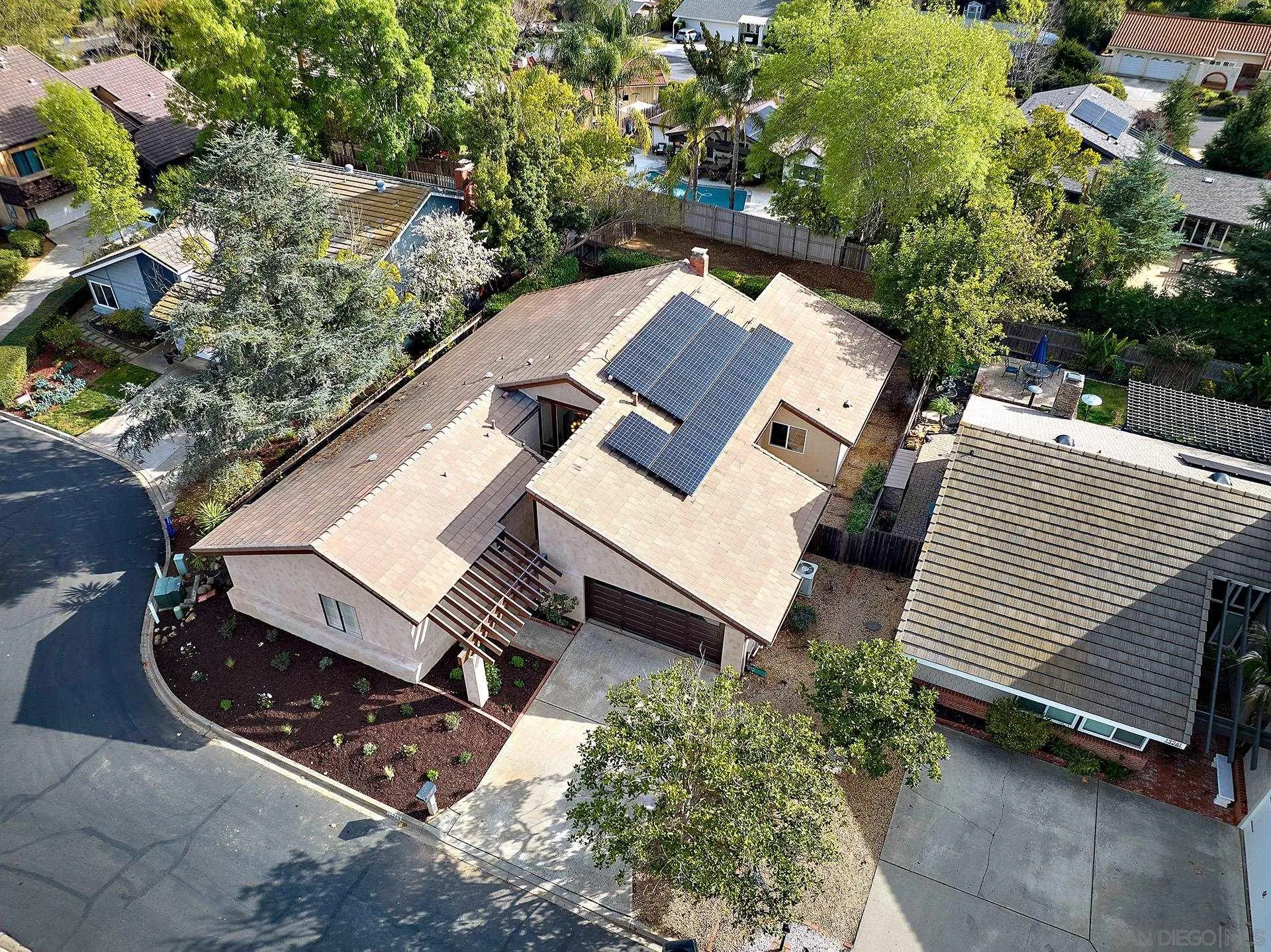 13269 Vinter Way Poway, CA 92064 - Photo 2 of 32 an aerial view of a house with outdoor space