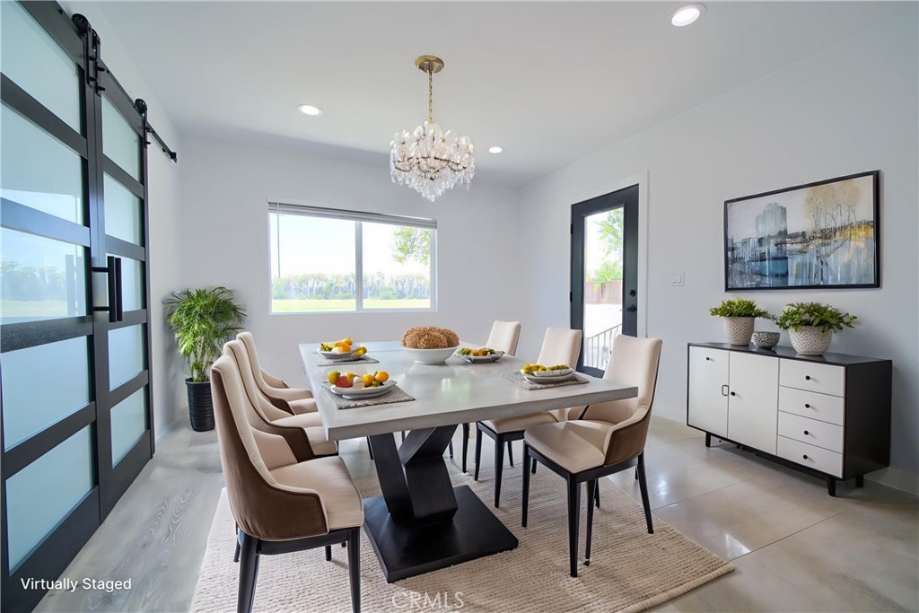 6160 Shoshone Avenue Encino, CA 91316 - Photo 5 of 22 a view of a dining room with furniture and window