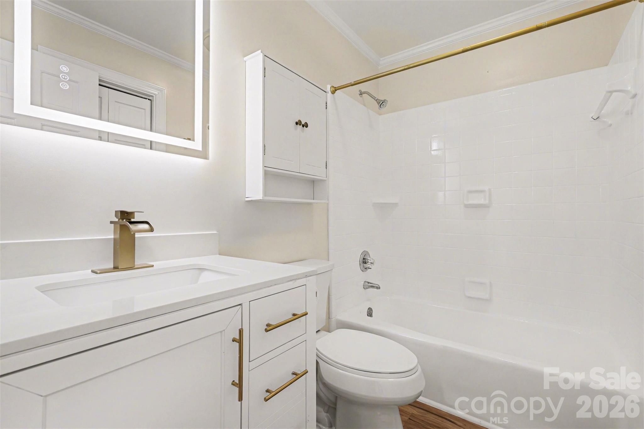 10542 Blair Road Mint Hill, NC 28227 - Photo 14 of 31 a bathroom with a sink a toilet and a bathtub
