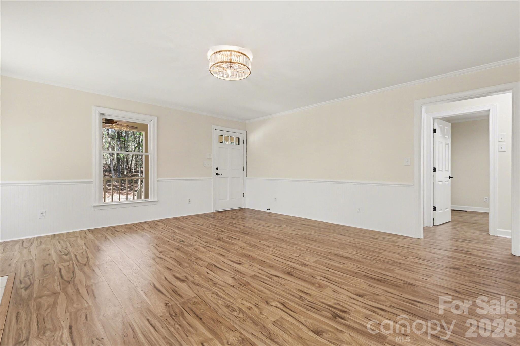10542 Blair Road Mint Hill, NC 28227 - Photo 23 of 31 a view of an empty room and wooden floor