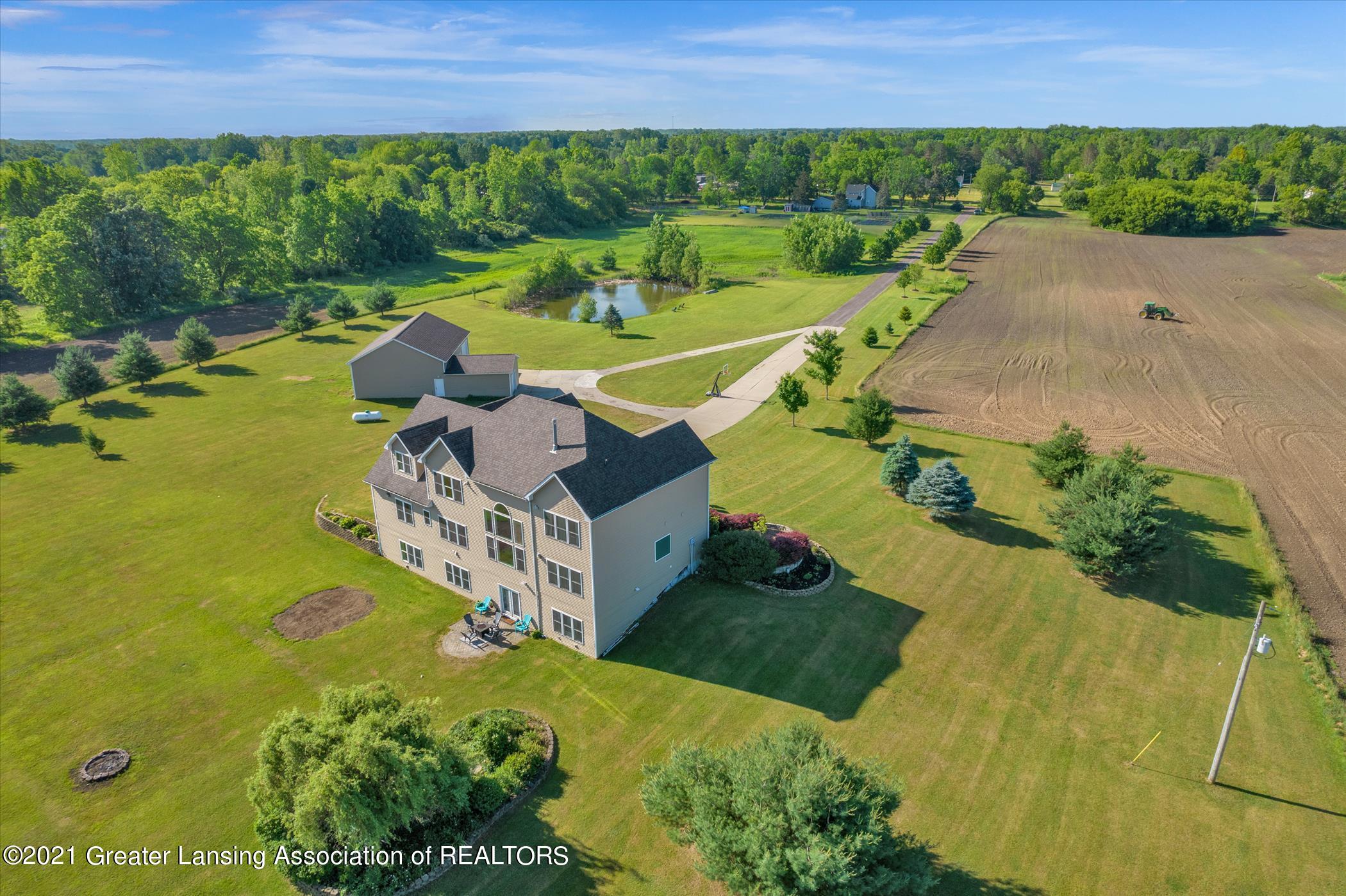 322 West Church Road Morrice, MI 48857 - Photo 6 of 37 Aerial View