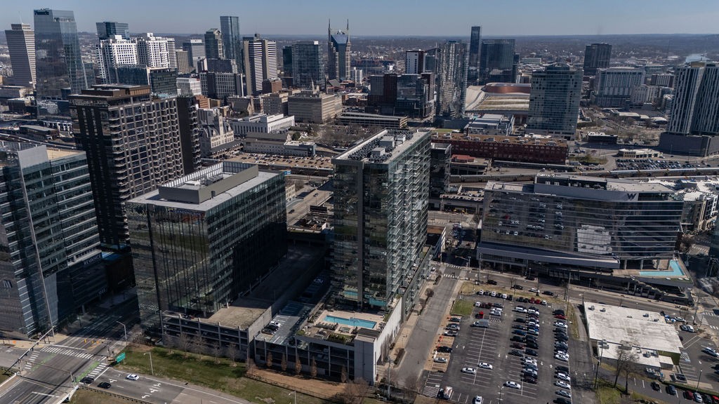 1212 Laurel Street, Unit 2303 Nashville, TN 37203 - Photo 31 of 31 a city view with tall buildings