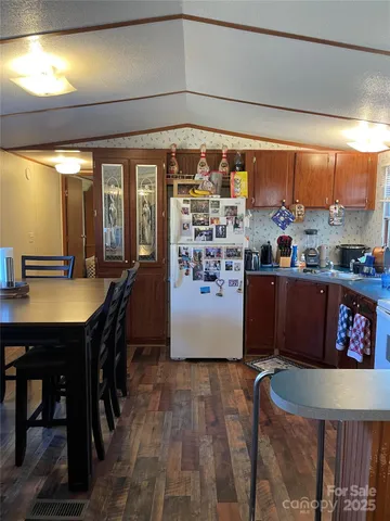 a living room with large window