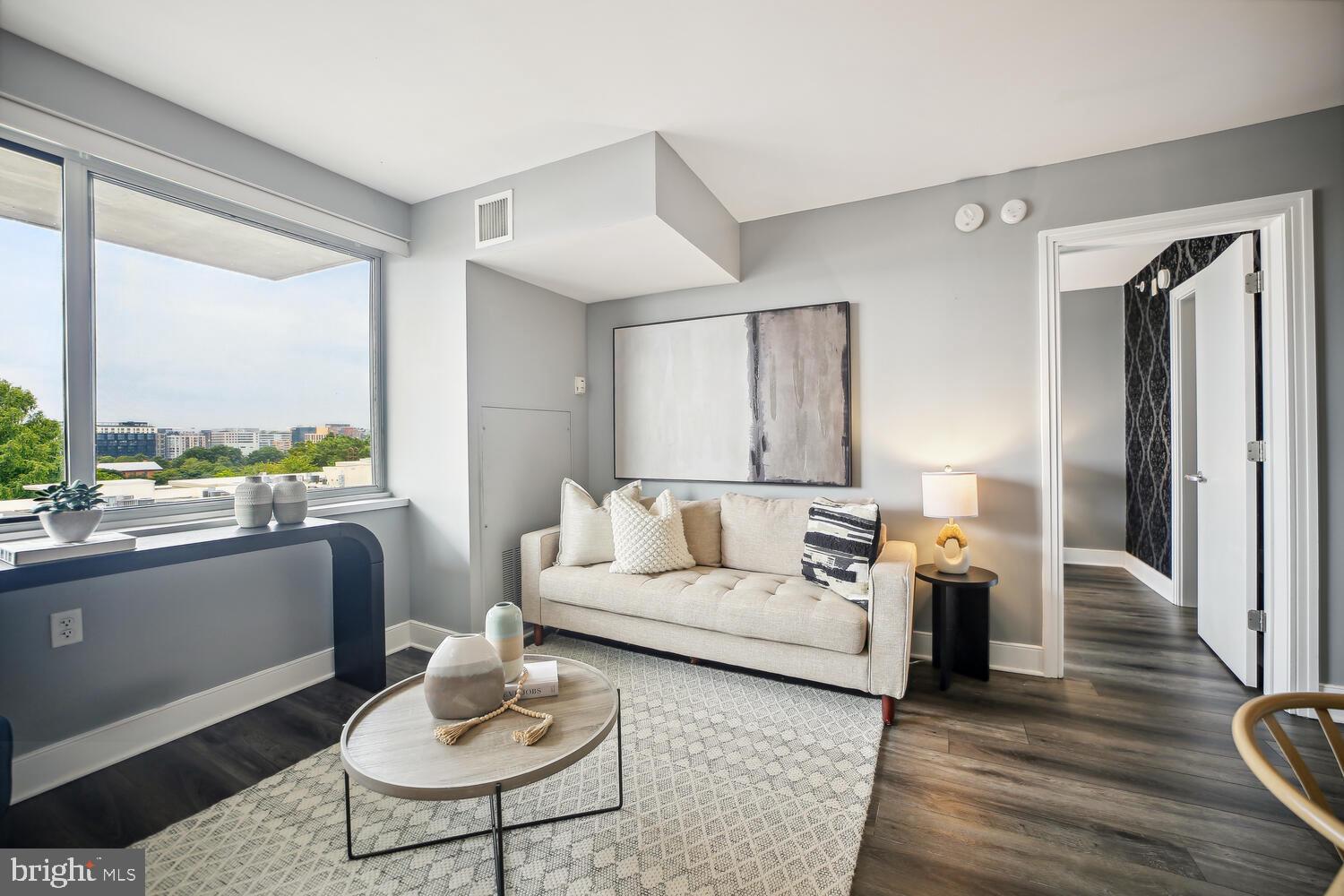 800 4th Street Southwest, Unit S717 Washington, DC 20024 - Photo 21 of 23 Bright Open Floor Plan - Living Area