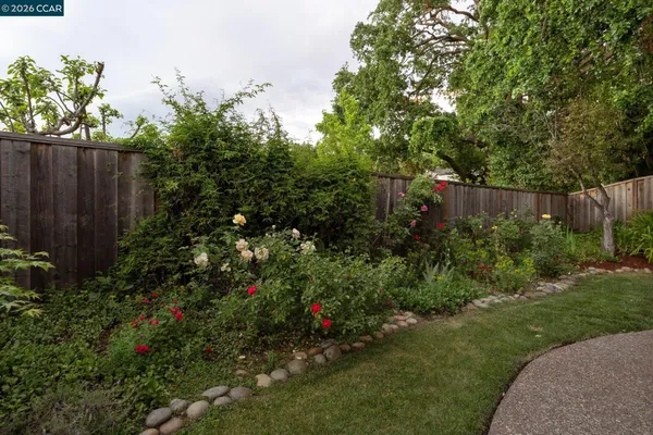 a view of outdoor space and yard