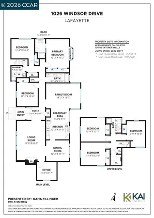 $2,195,000 | 1026 Windsor Drive, Lafayette, CA 94549