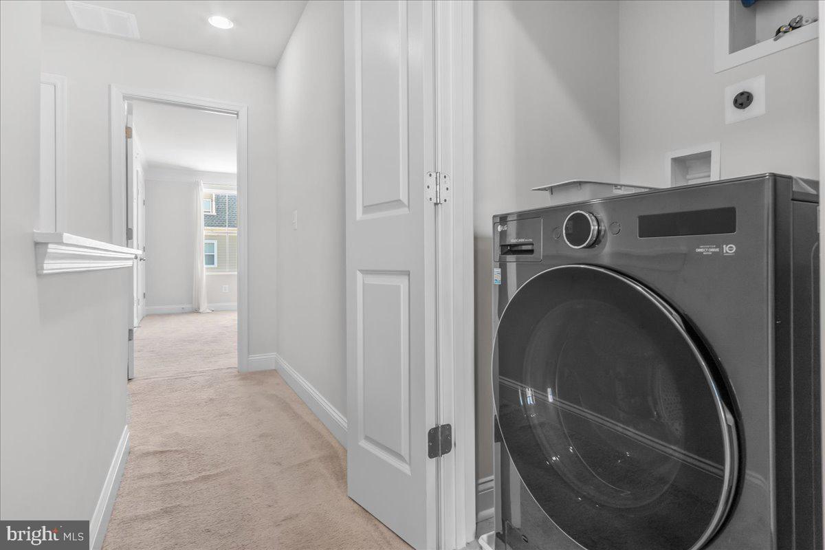 521 East 7th Street Frederick, MD 21701 - Photo 19 of 44 Washer/Dryer Combo on Primary Bedroom Level