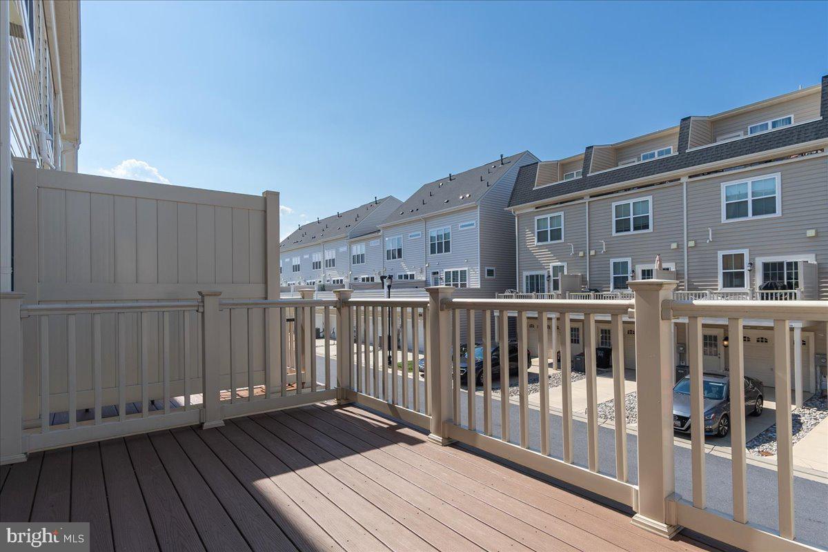 521 East 7th Street Frederick, MD 21701 - Photo 7 of 44 Deck with Privacy Wall Off of Dining Area