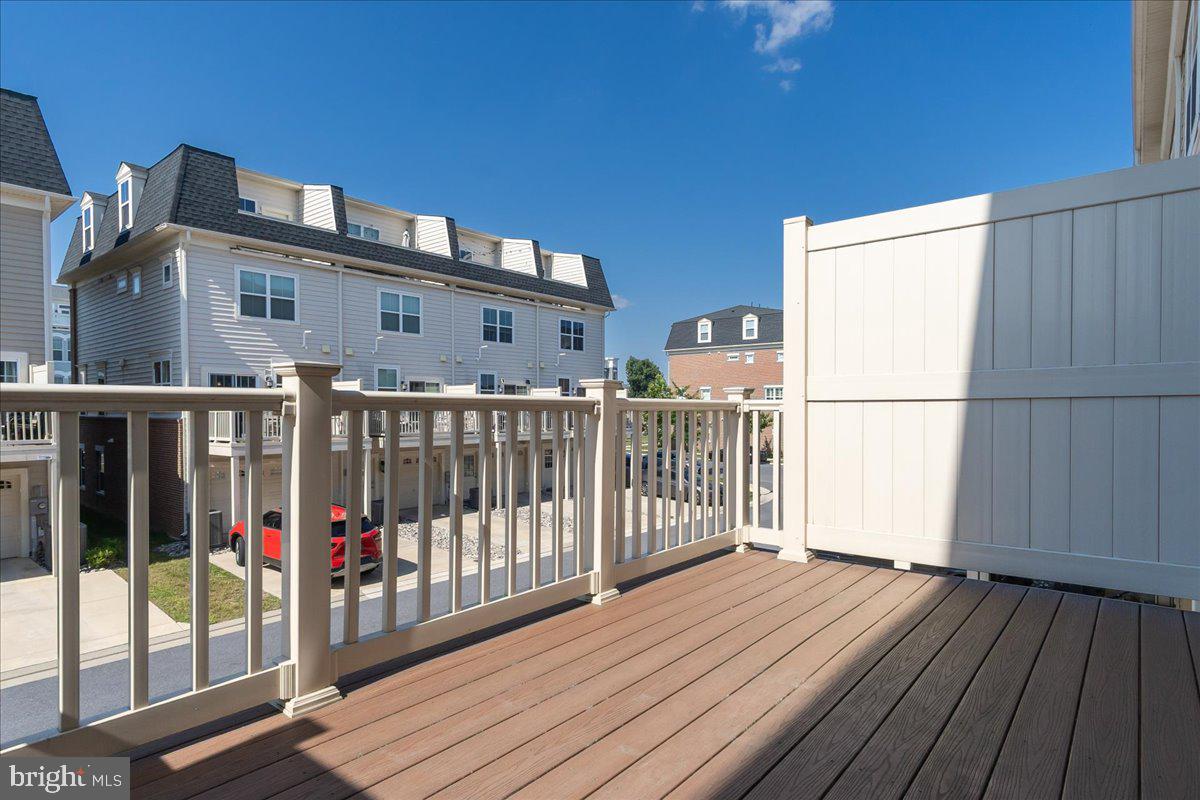 521 East 7th Street Frederick, MD 21701 - Photo 8 of 44 Deck with Privacy Wall off of Dining Area