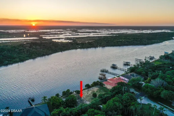 a view of lake with mountain