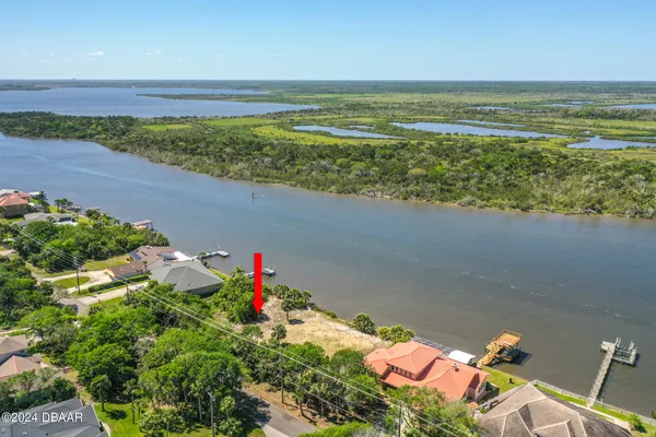 a view of a lake with a mountain