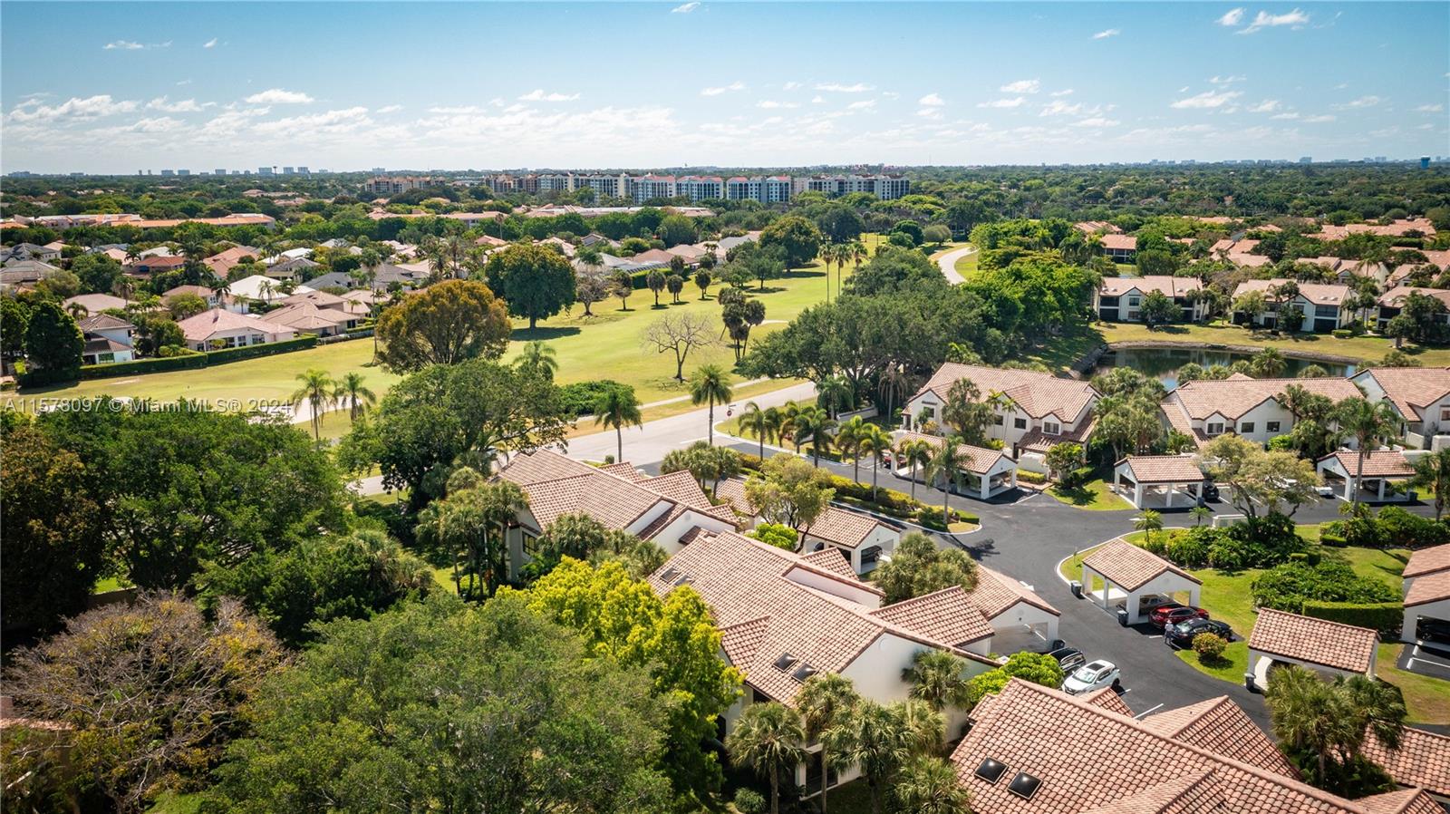 7864 Granada Place, Unit 504 Boca Raton, FL 33433 - Photo 46 of 65 an aerial view of residential houses with outdoor space