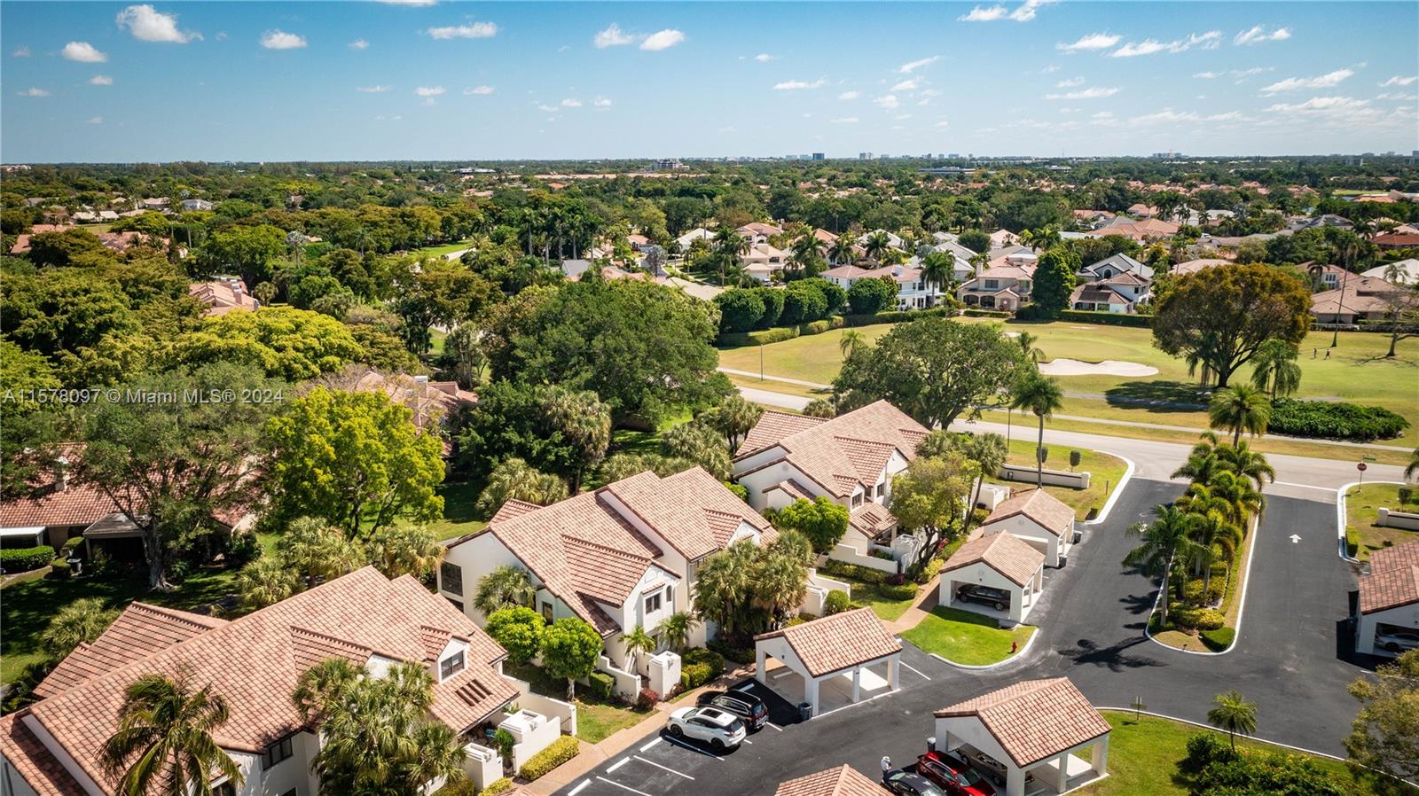 7864 Granada Place, Unit 504 Boca Raton, FL 33433 - Photo 47 of 65 an aerial view of residential houses with outdoor space