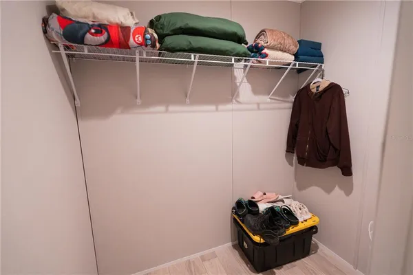 a view of a livingroom with furniture