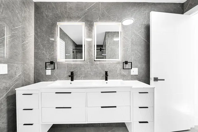 a view of closet area