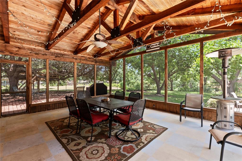 102 Foster Ranch Road Trinidad, TX 75163 - Photo 29 of 39 Screened in patio