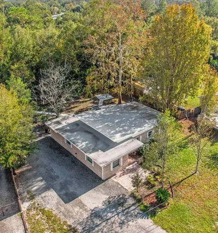 a view of street along with trees