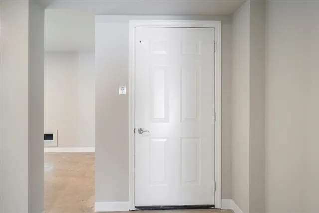 a view of a deck with lake view