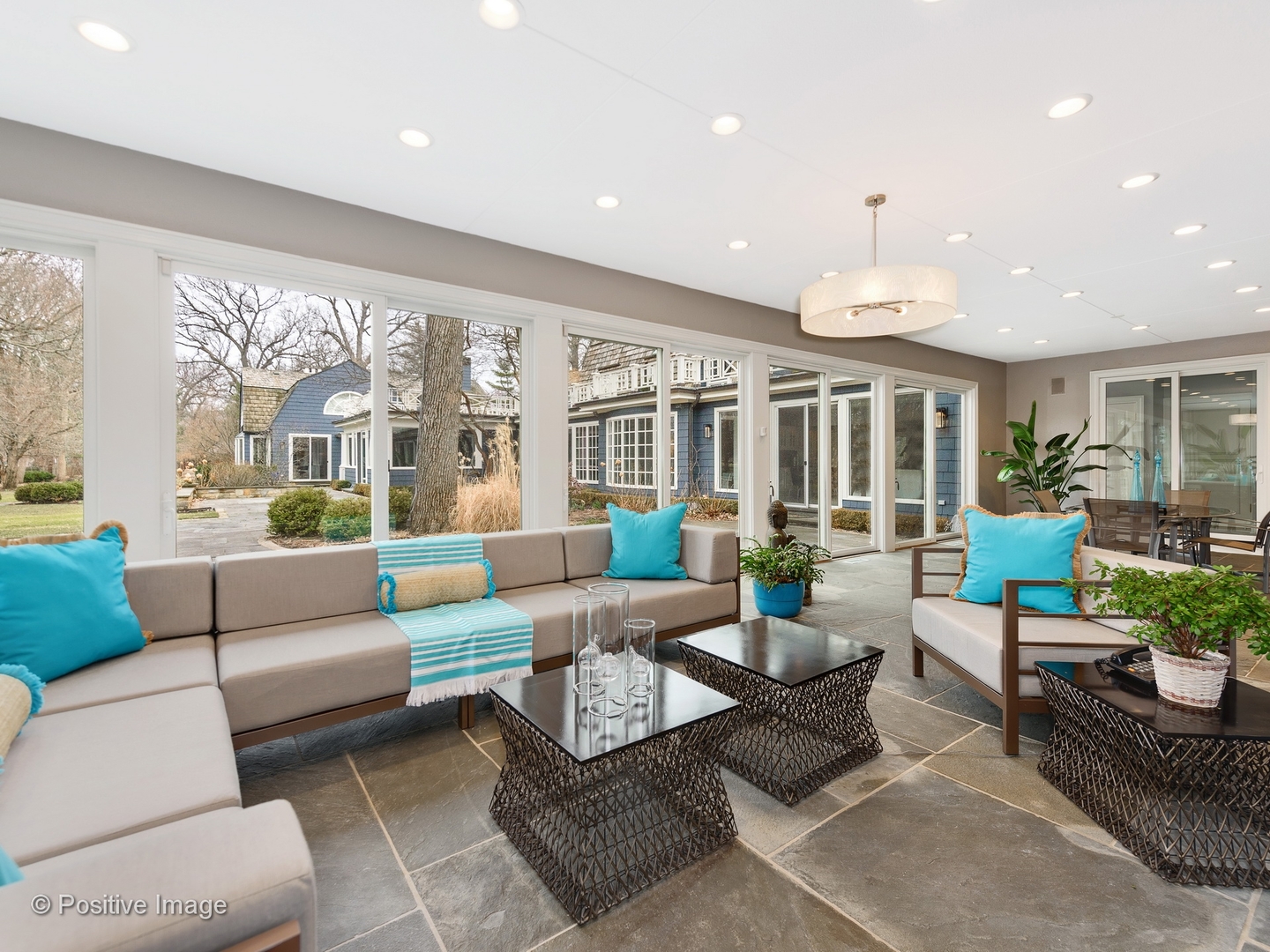 32 Indian Hill Road Winnetka, IL 60093 - Photo 25 of 79 a living room with furniture and a large window