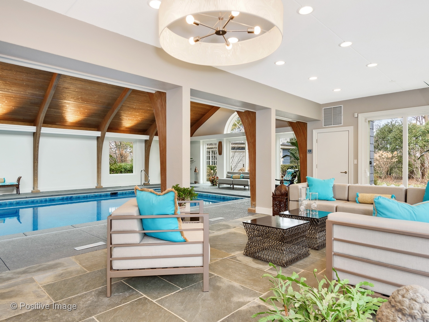 32 Indian Hill Road Winnetka, IL 60093 - Photo 26 of 79 a living room with furniture and a large window