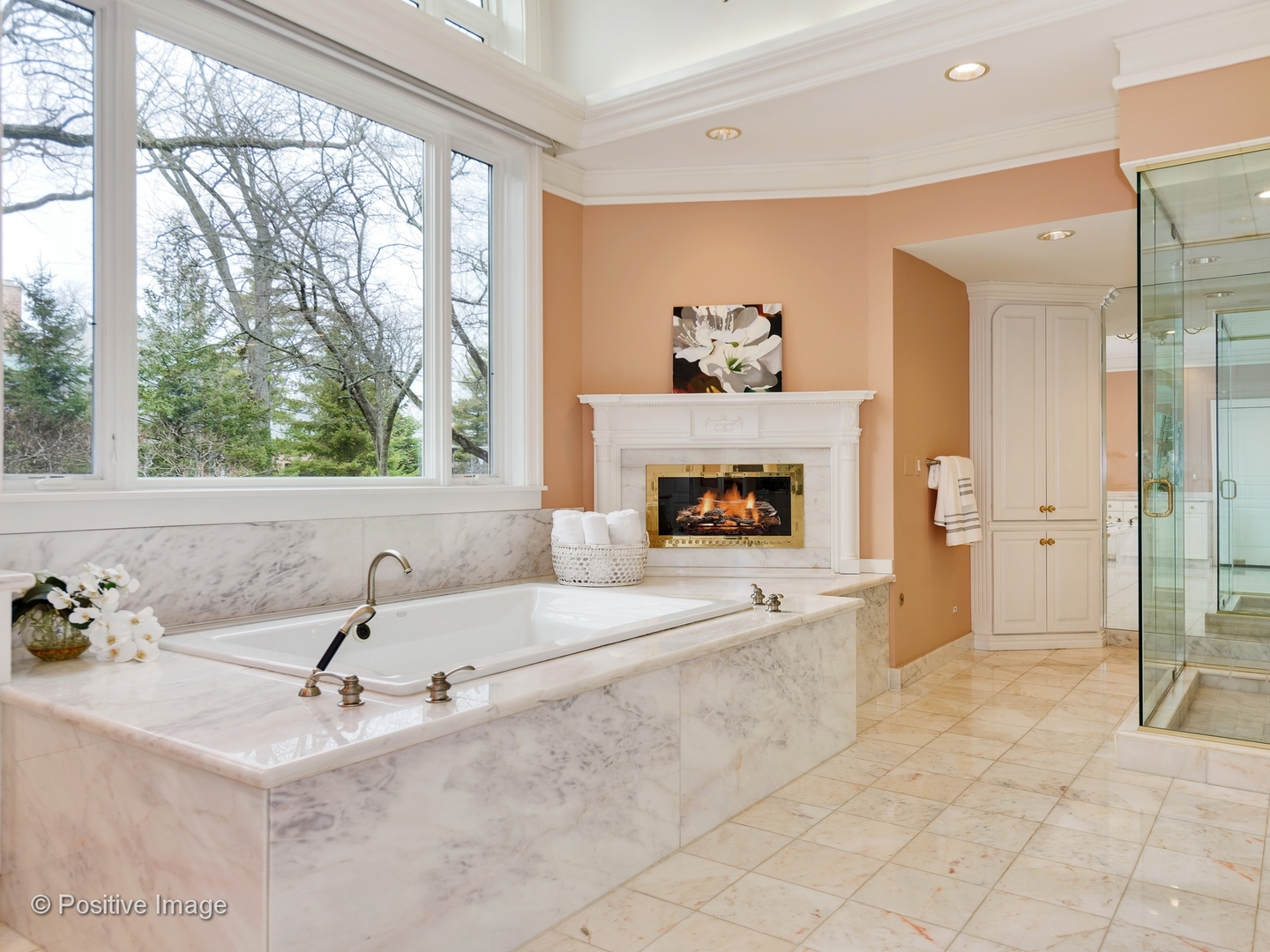 32 Indian Hill Road Winnetka, IL 60093 - Photo 33 of 79 a living room with furniture and a fireplace
