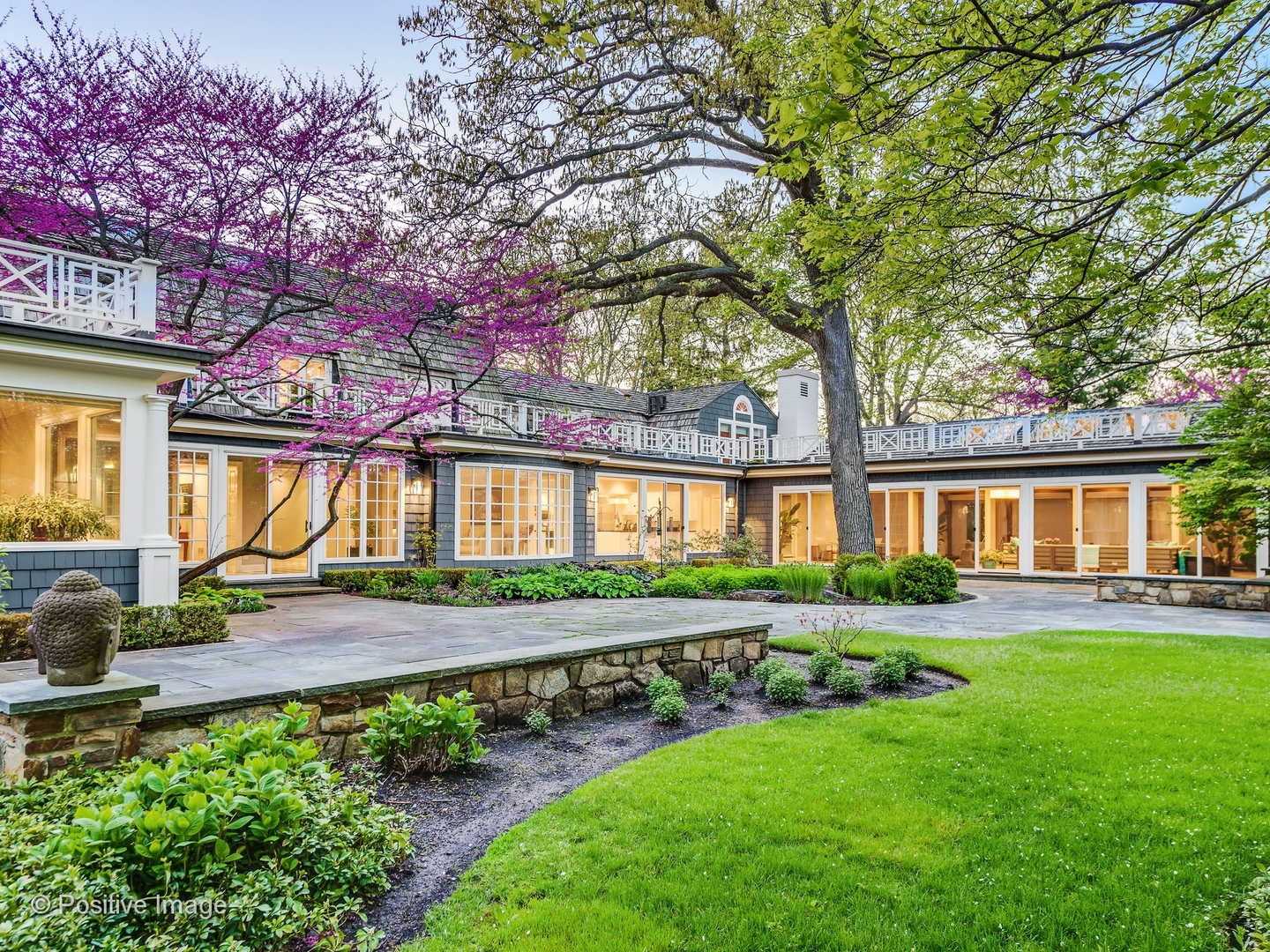 32 Indian Hill Road Winnetka, IL 60093 - Photo 43 of 79 a house view with a garden space