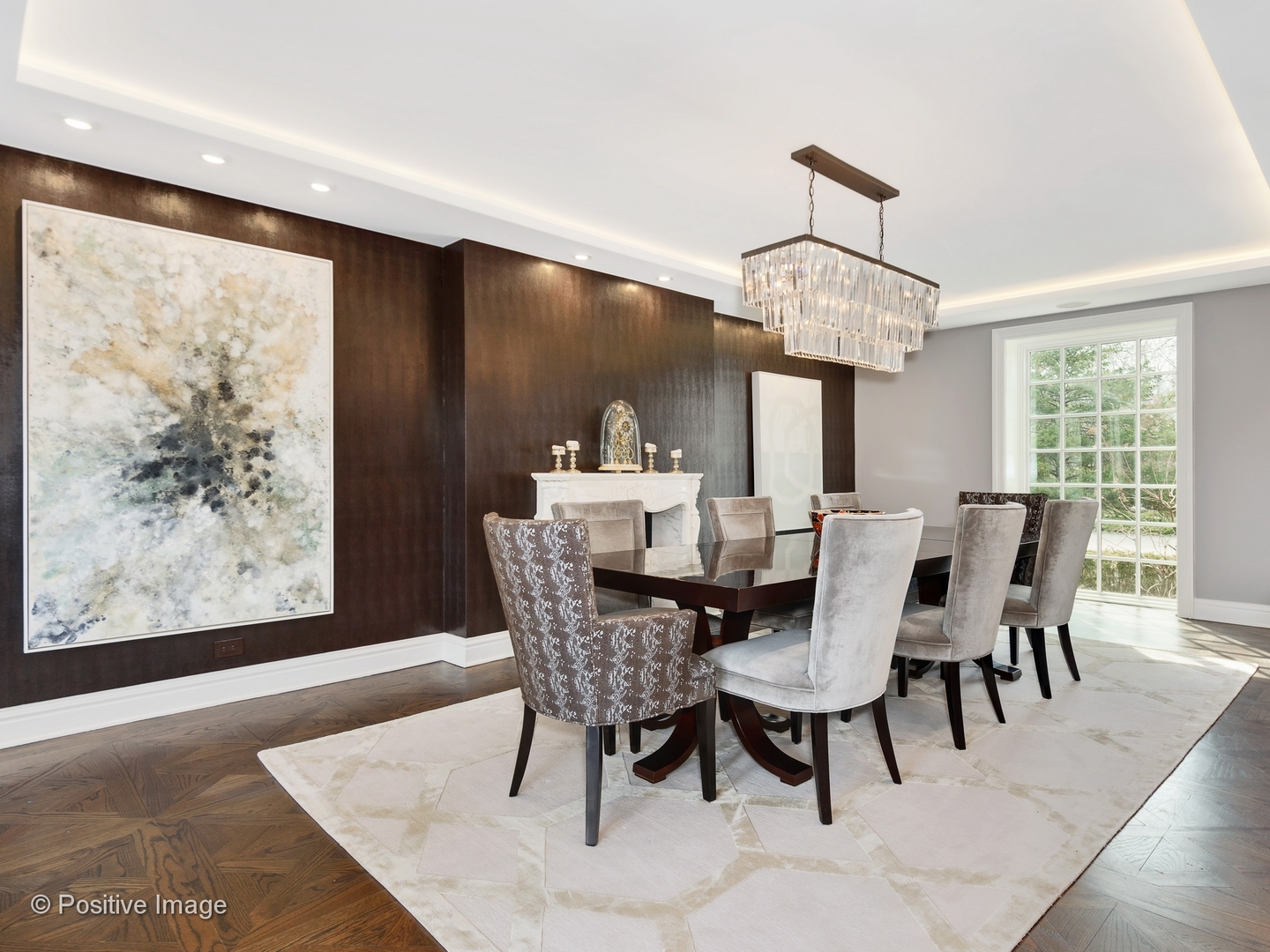 32 Indian Hill Road Winnetka, IL 60093 - Photo 61 of 79 a view of a dining room with furniture window and wooden floor