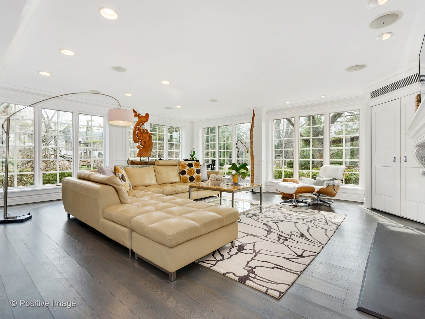 32 Indian Hill Road Winnetka, IL 60093 - Photo 63 of 79 a living room with furniture and floor to ceiling windows