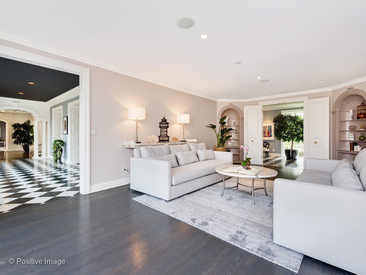 32 Indian Hill Road Winnetka, IL 60093 - Photo 8 of 79 a living room with furniture wooden floor and a large window
