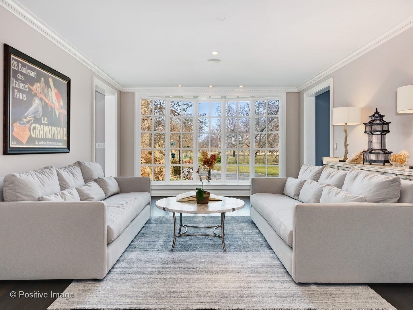 32 Indian Hill Road Winnetka, IL 60093 - Photo 9 of 79 a living room with furniture and a large window