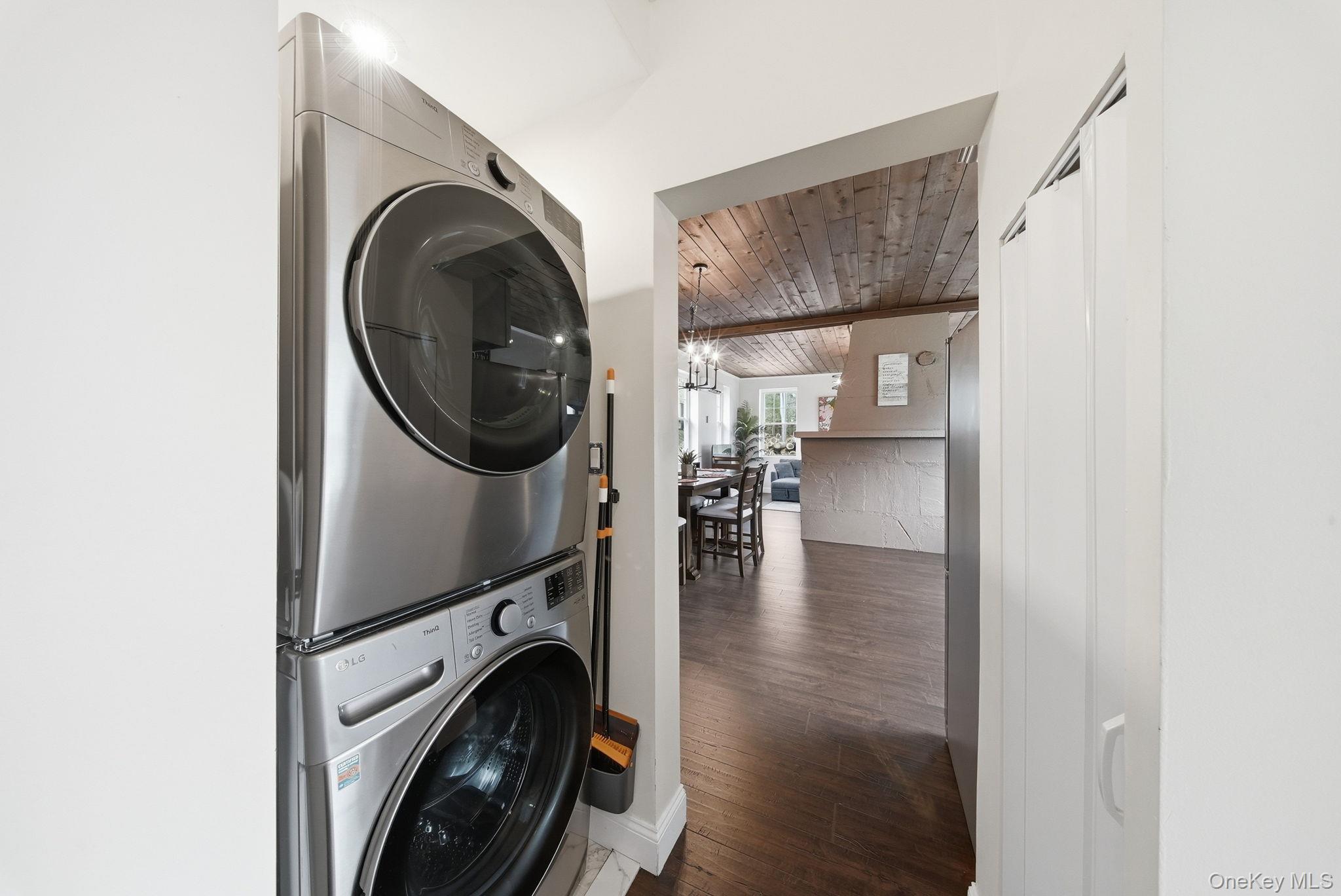 10 Stag Forest Road Forestburgh, NY 12777 - Photo 22 of 44 a view of a living room washer and dryer