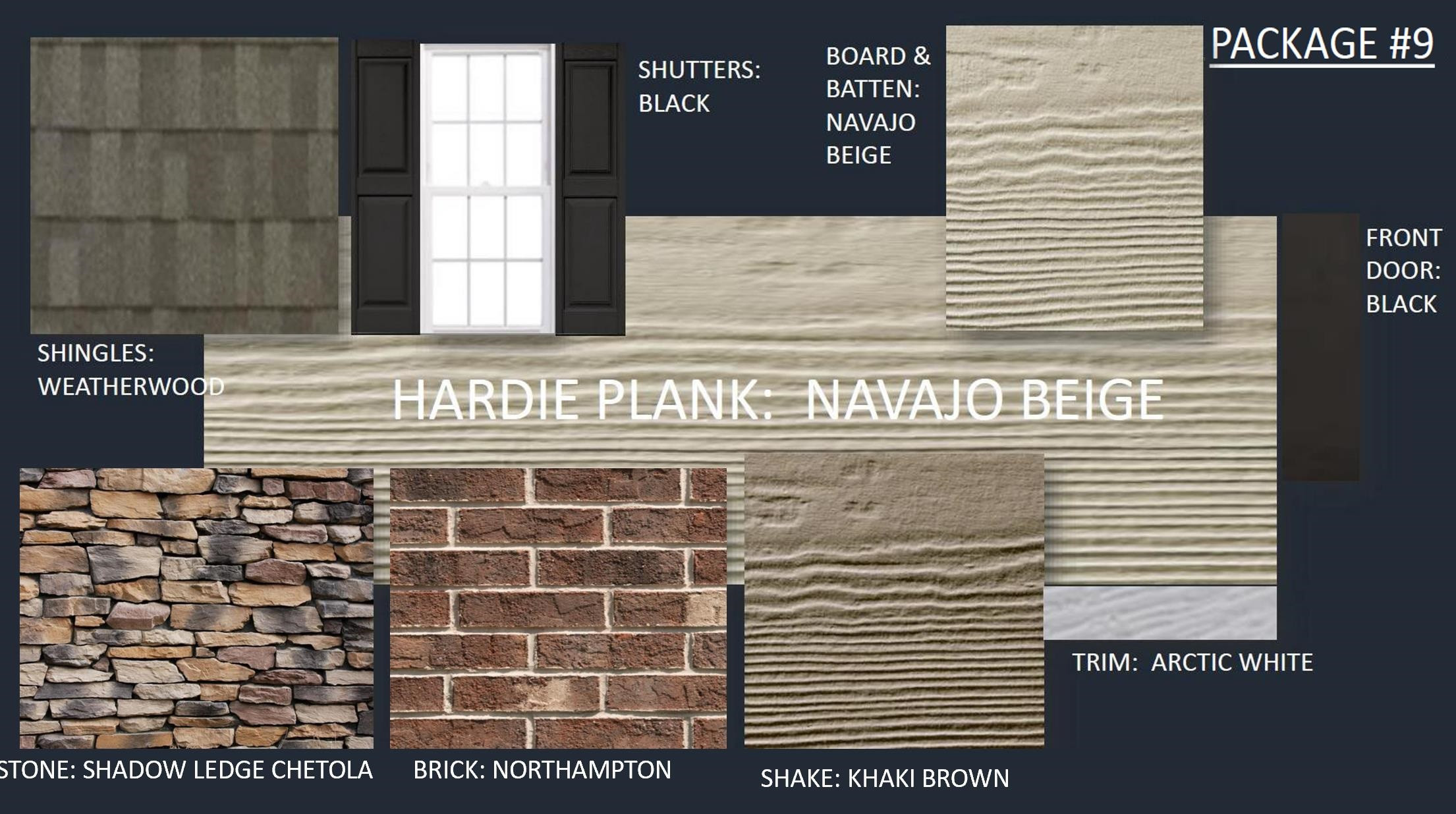 4305 Cross Timber Lane Raleigh, NC 27603 - Photo 3 of 32 Exterior Color Package - Hardie Siding