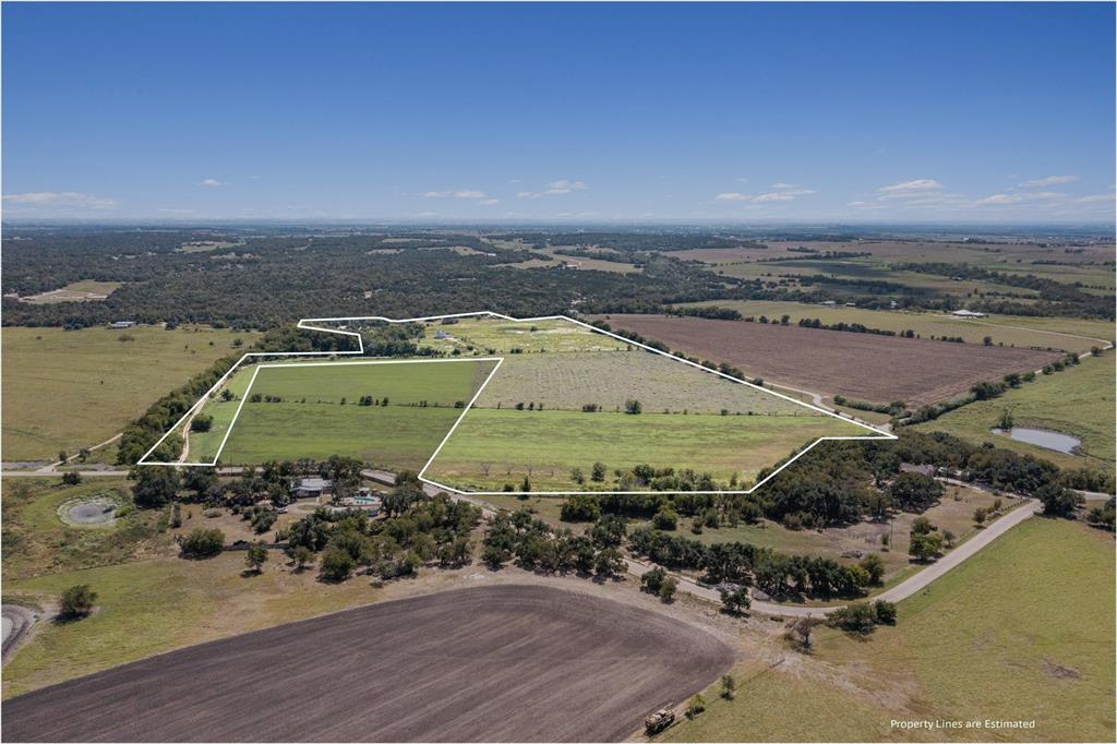 1770 County Road 329 Granger, TX 76530 - Photo 21 of 23 an aerial view of a house with a ocean