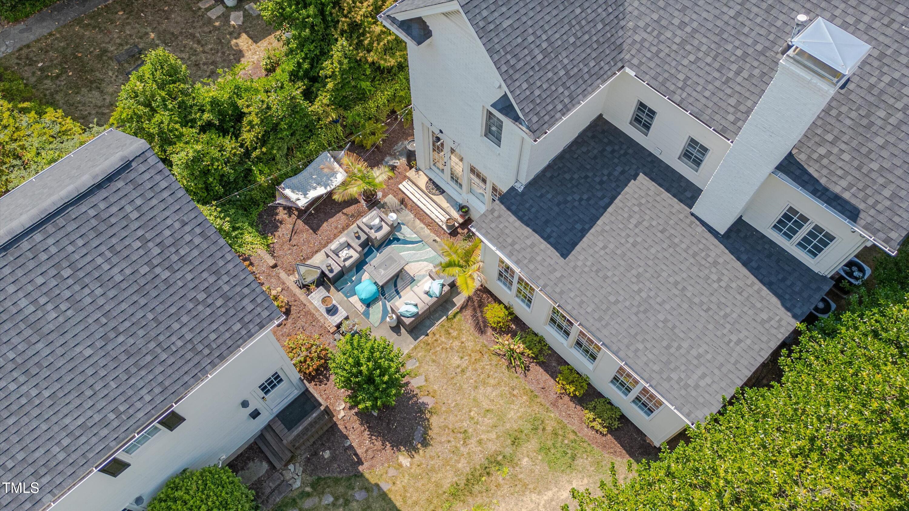 2306 Byrd Street Raleigh, NC 27608 - Photo 55 of 60 an aerial view of a house