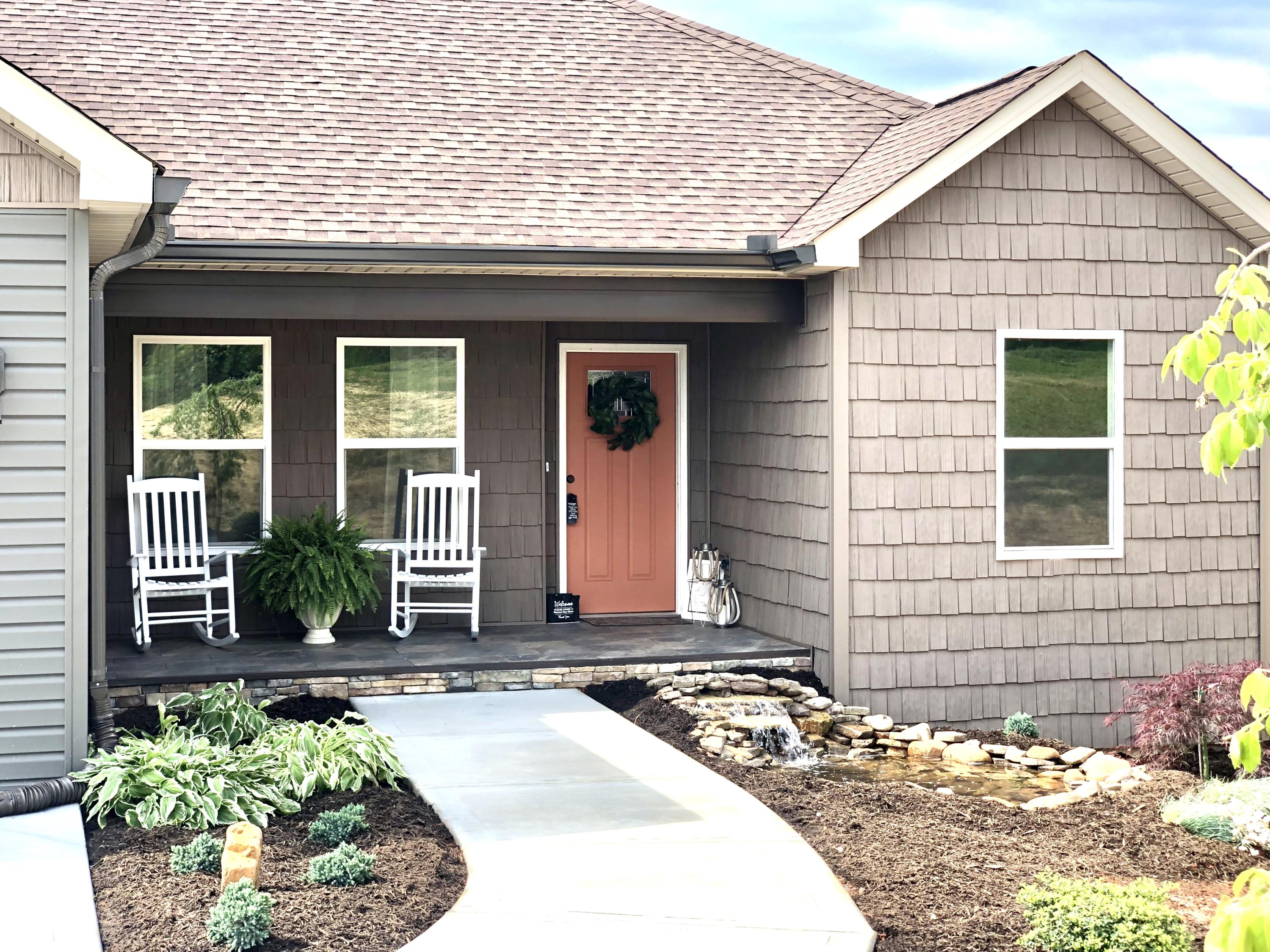 553 Kearney Road New Market, TN 37820 - Photo 37 of 37 Front Porch and Landscape with Pond