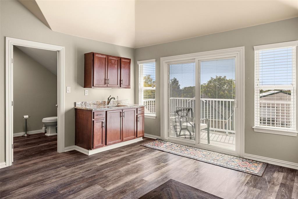 167 Duke Trail Weatherford, TX 76088 - Photo 29 of 40 a view of a kitchen with a sink and a window