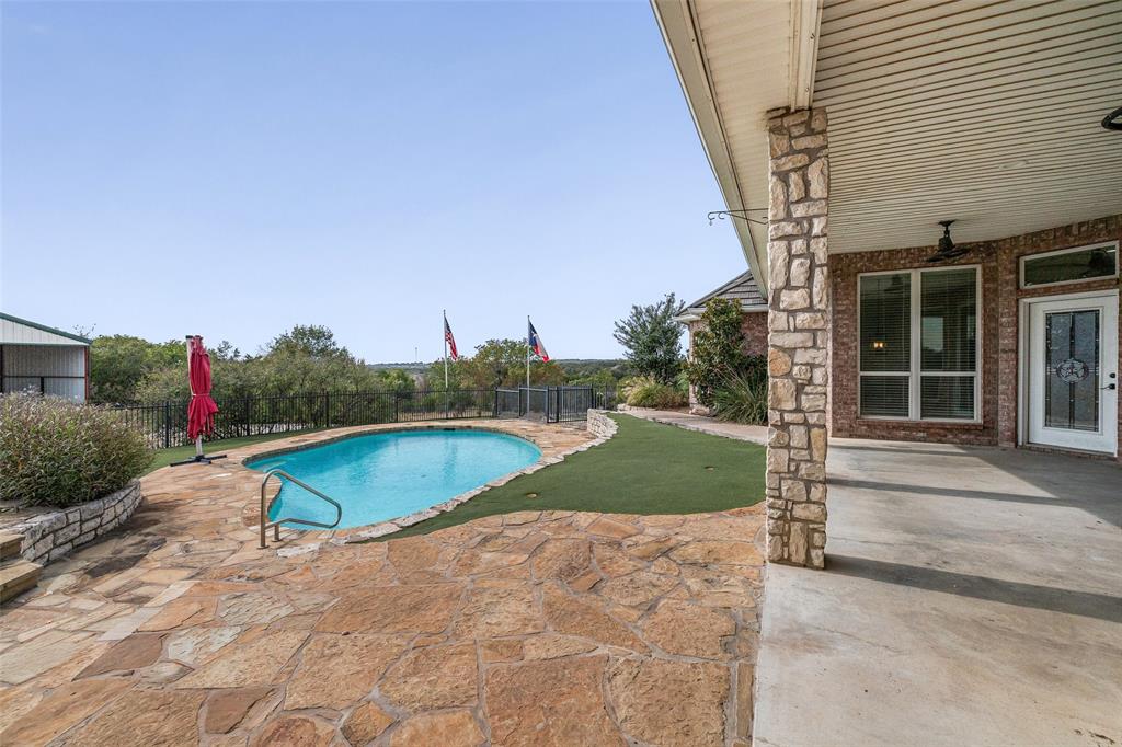 167 Duke Trail Weatherford, TX 76088 - Photo 33 of 40 a view of a backyard