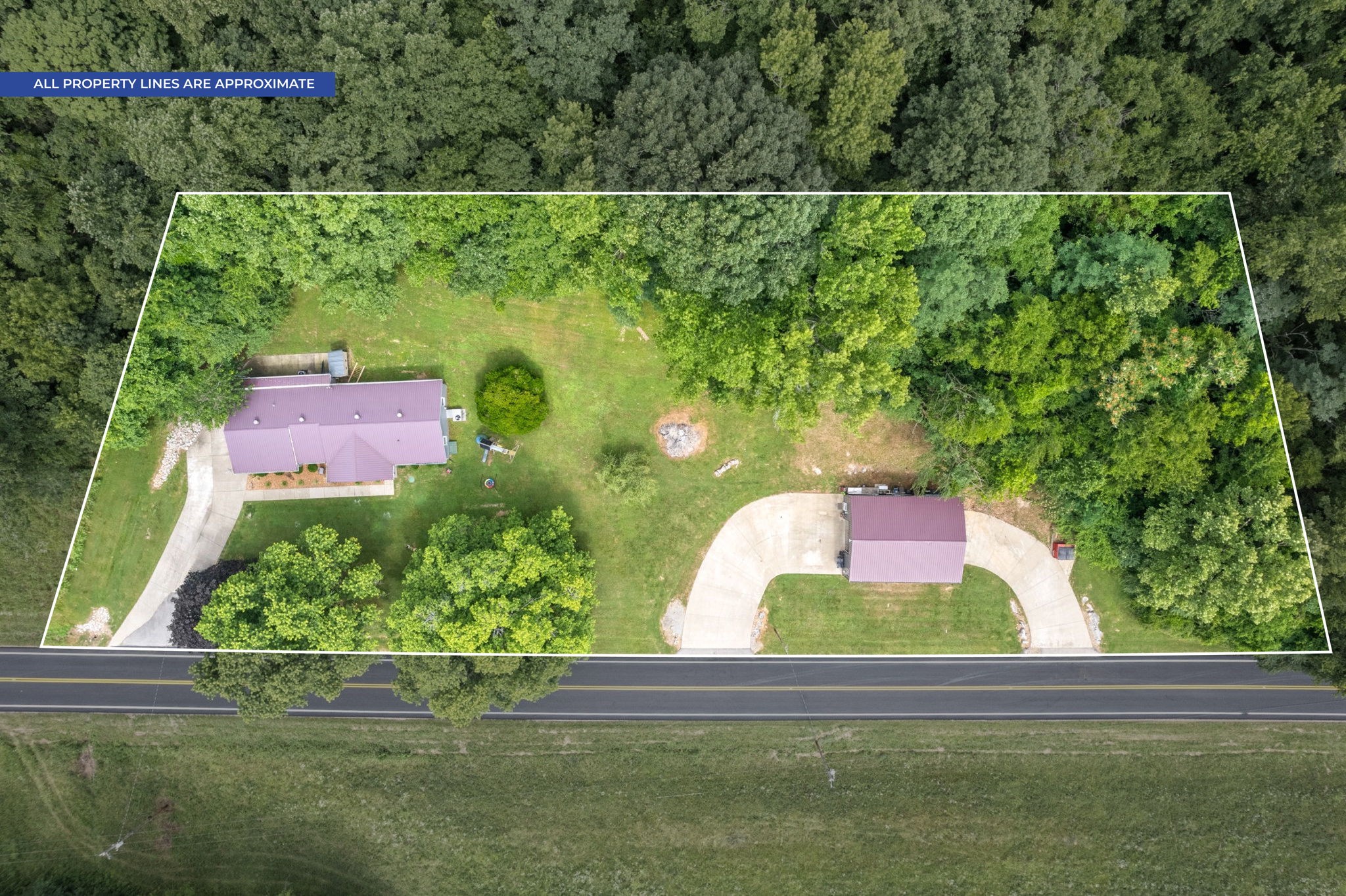 4124 Budds Creek Road Cunningham, TN 37052 - Photo 1 of 21 a view of a yard with a street view