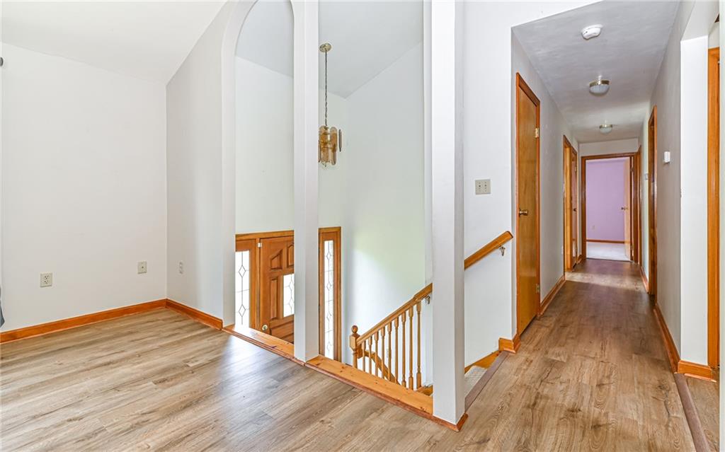 175 Dance Hall Road Apollo, PA 15613 - Photo 8 of 37 a view of a hallway with wooden floor