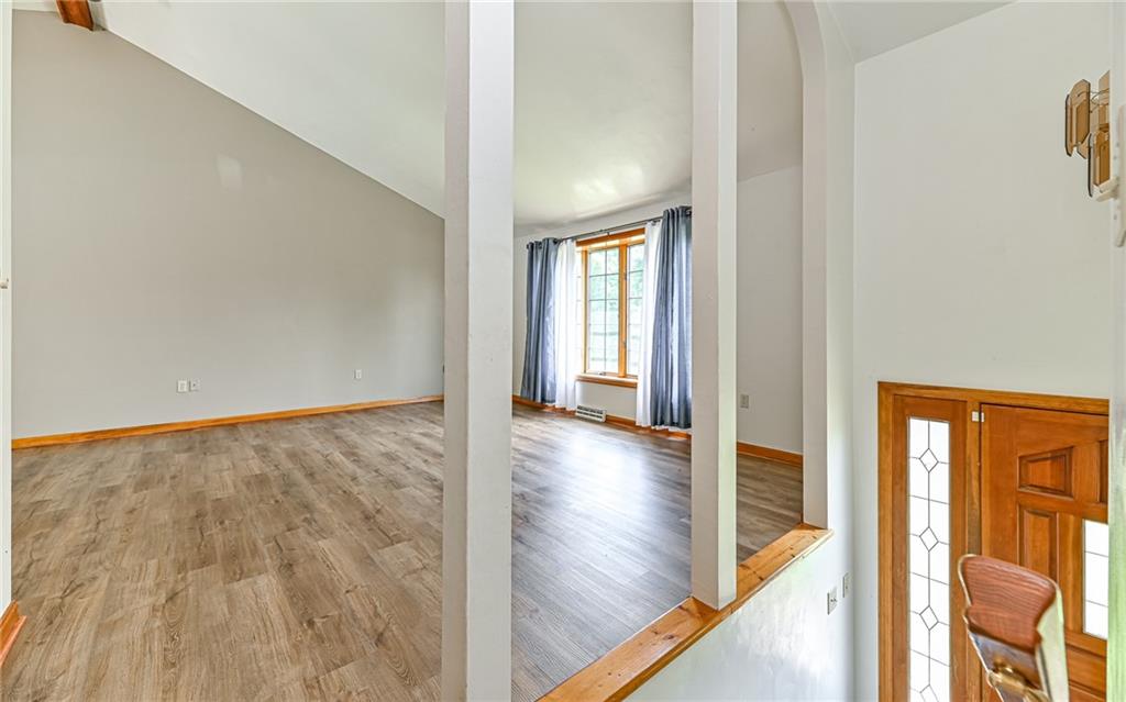 175 Dance Hall Road Apollo, PA 15613 - Photo 9 of 37 a view of empty room with wooden floor and fan