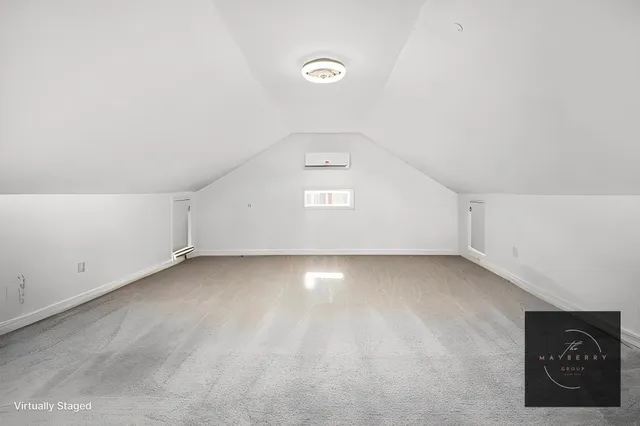 a view of a backyard with a garden