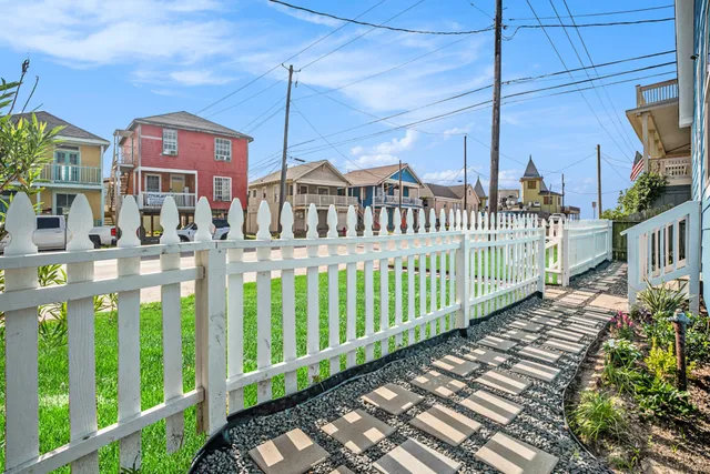 a view of a city from a balcony
