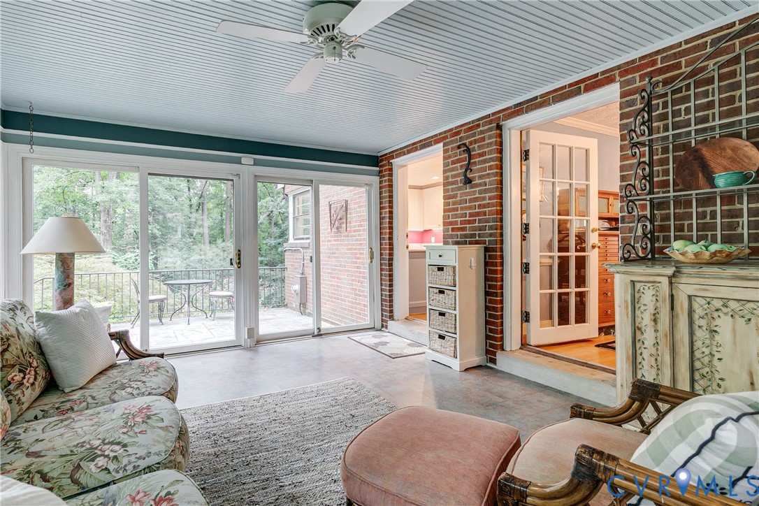 4411 Arrowhead Road Richmond, VA 23235 - Photo 15 of 33 a living room with furniture and large windows