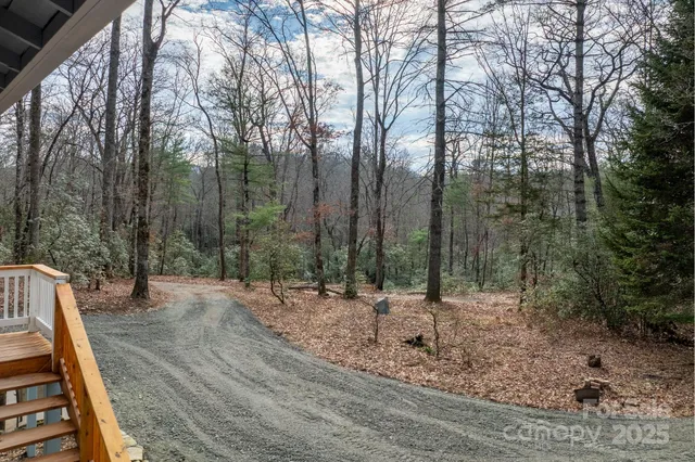 a view of outdoor space with trees