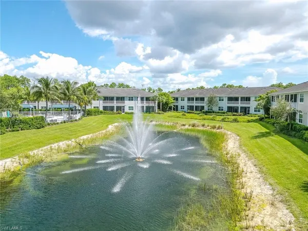 a view of an outdoor space and swimming pool