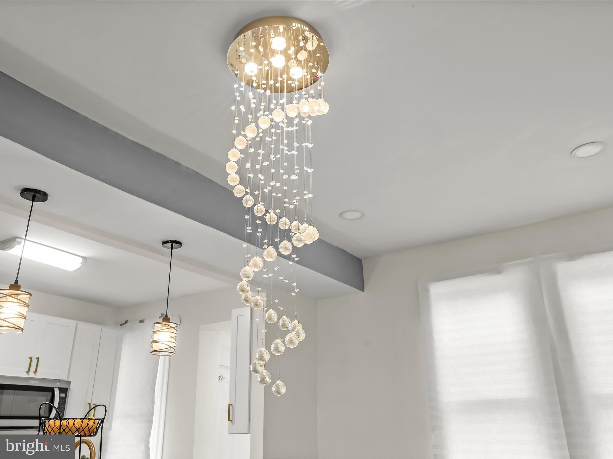 732 Edgewood Street Baltimore, MD 21229 - Photo 11 of 41 a view of a chandelier in a room